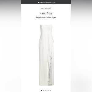 Katie May Baby Cakes Chiffon gown